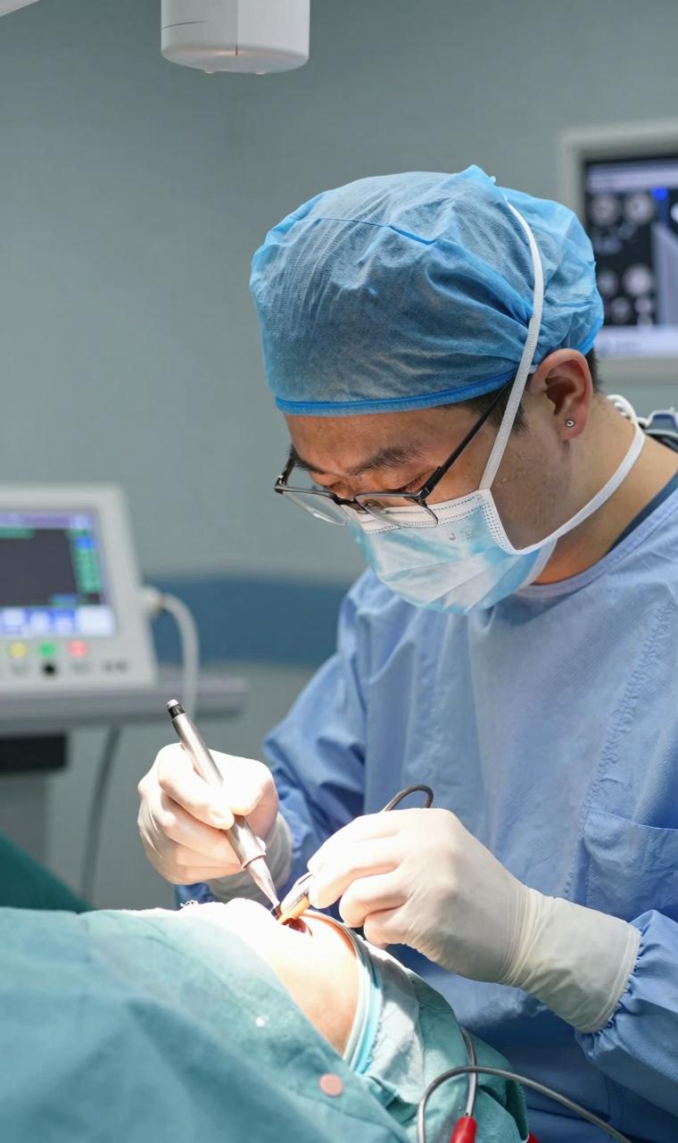 ç¼ç§å»çå¨è¿è¡ç½åéè¶å£°ä¹³åèåäººå·¥æ¶ä½æ¤å¥ææ¯