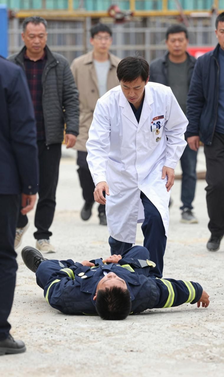 他在工地上突然倒地抽搐周围人全跑了 - 康顺宁陪诊