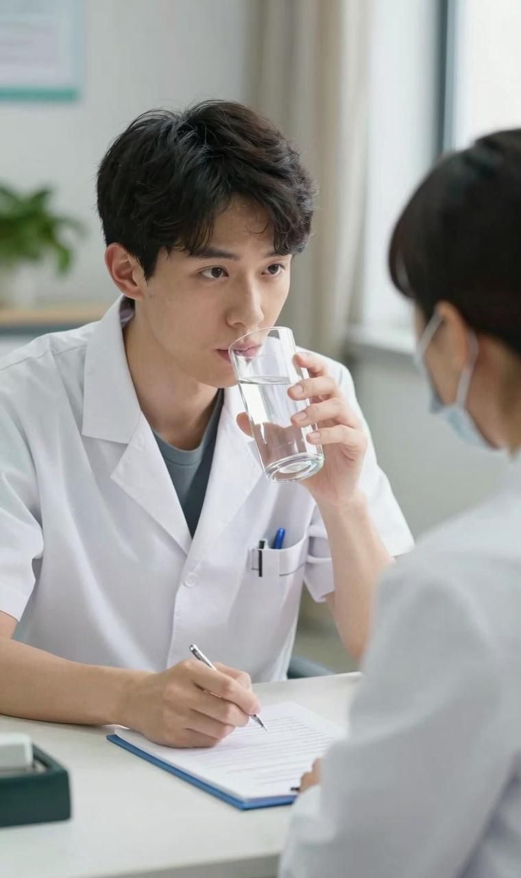 体检报告肌酐高了后他连水都不敢多喝